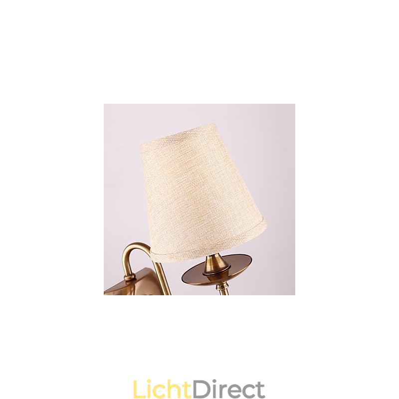 Traditionele klassieke gegalvaniseerde functie voor oogbescherming Downlight wandlampen wandlamp