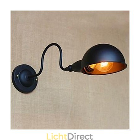 Retro Zwart Hoogwaardige Persoonlijkheid Nachtkastje Slaapkamer Studeerkamer Draaiend Rond Decoratieve Muur Gangpad