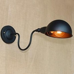 Retro Zwart Hoogwaardige Persoonlijkheid Nachtkastje Slaapkamer Studeerkamer Draaiend Rond Decoratieve Muur Gangpad