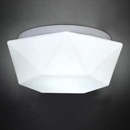 Creatieve witte diamanten glazen koepellamp absorberen