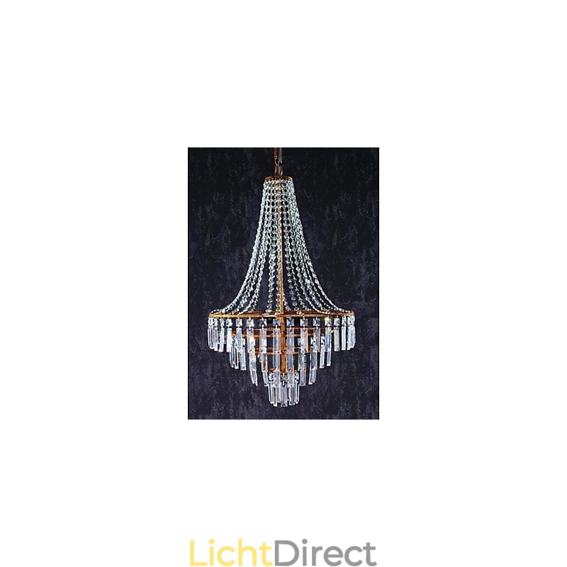 Moderne eigentijdse traditionele klassieke rustieke lodge retro lantaarn land kristal antieke messing metalen kroonluchter