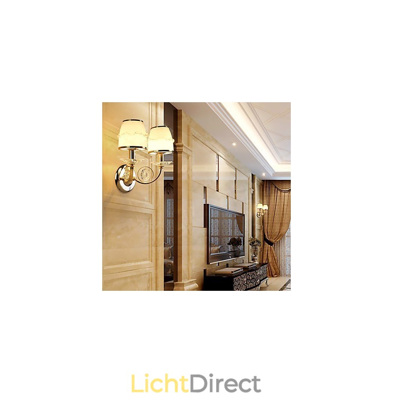 Moderne eigentijdse gegalvaniseerde functie voor oogbescherming, sfeerverlichting, wandlampen, wandlamp