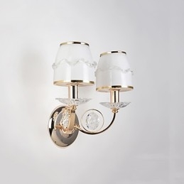 Moderne eigentijdse gegalvaniseerde functie voor oogbescherming, sfeerverlichting, wandlampen, wandlamp