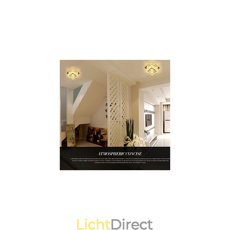 Kristallen lamp Smd CreativeTube Spotlight Absorb Dome Light