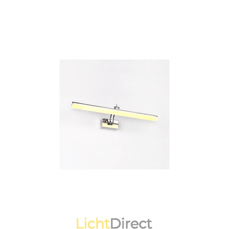 Geïntegreerde moderne eigentijdse chromen functie voor sfeerverlichting badkamerverlichting wandlamp