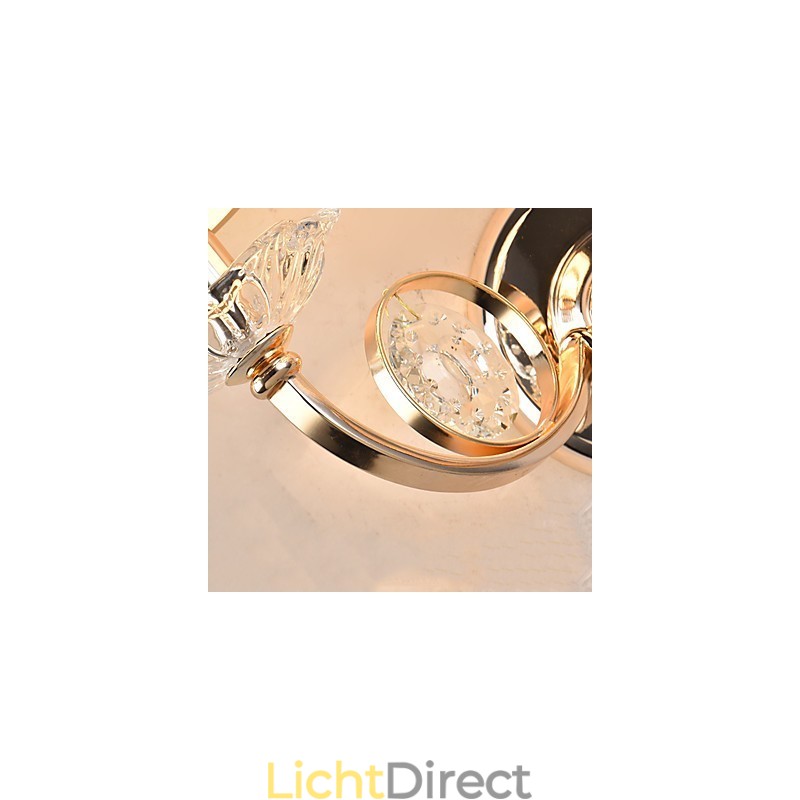 Moderne eigentijdse gegalvaniseerde functie voor oogbescherming, sfeerverlichting, wandlampen, wandlamp