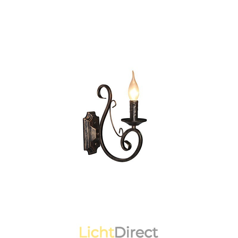 Mini Retro Wandlamp Hal Metalen Kaars Vorm Wandlamp Verlichting