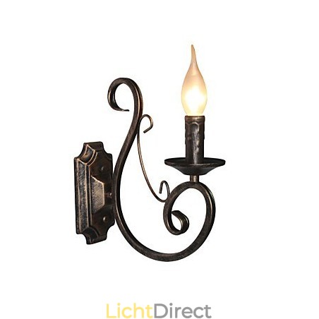 Mini Retro Wandlamp Hal Metalen Kaars Vorm Wandlamp Verlichting Mini Retro Wandlamp Hal Metalen Kaars Vorm Wandlamp Verlichting