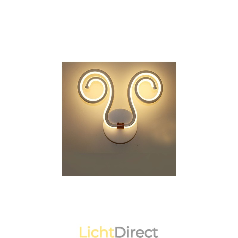 Moderne eenvoudige aluminium wandlamp creatieve gangpad nachtkastje lampen verlichting