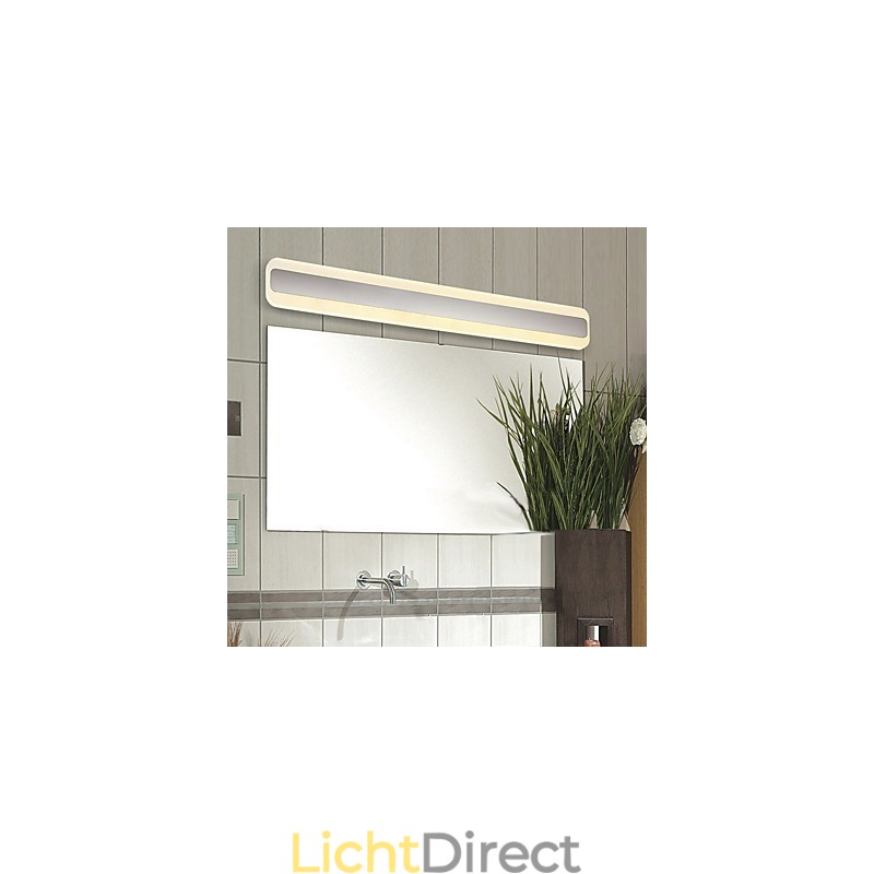 Moderne eigentijdse chromen functie voor sfeerverlichting badkamerverlichting wandlamp