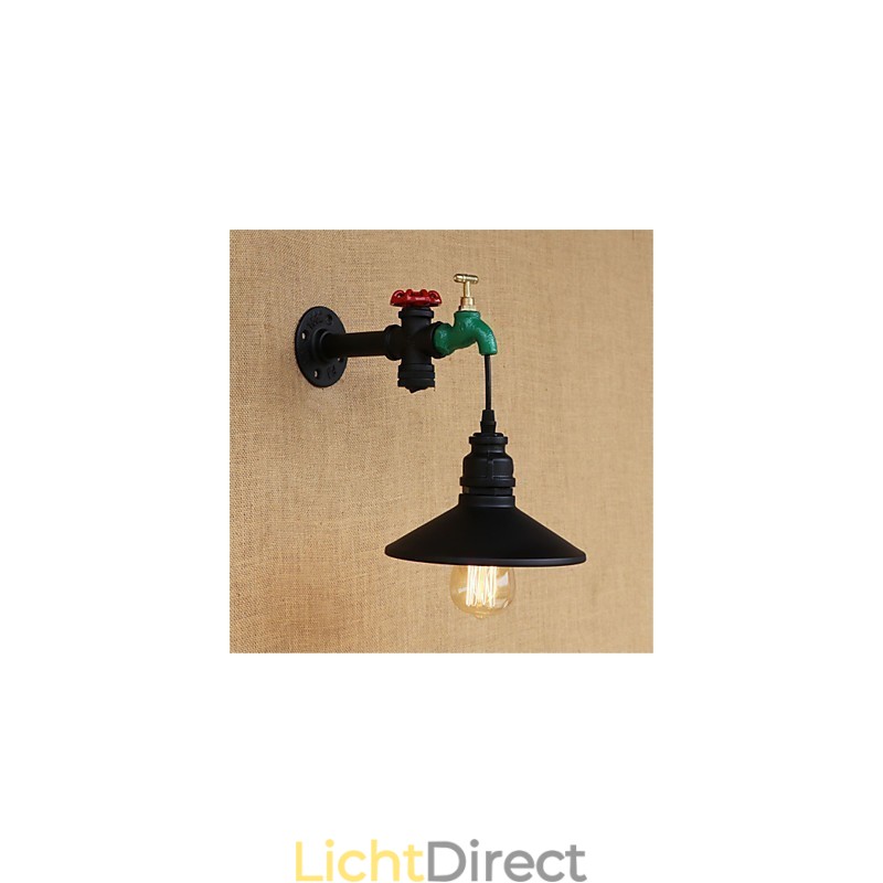 Landelijke nieuwigheid Retro schilderijfunctie voor Mini-stijl Ambient Light Wandlampen Wandlamp