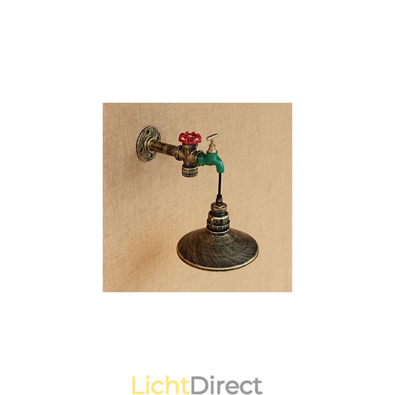 Landelijke nieuwigheid Retro schilderijfunctie voor Mini-stijl Ambient Light Wandlampen Wandlamp