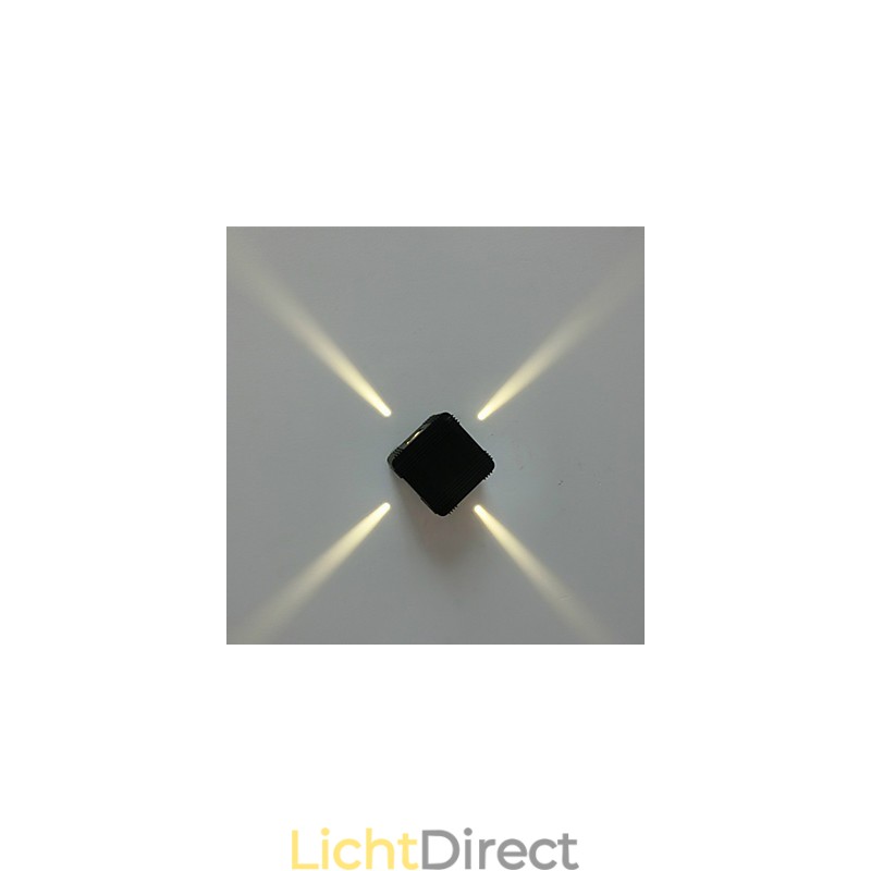 Moderne lichte aluminium wandlamp met plafondbevestiging, decoratieve wandlampen