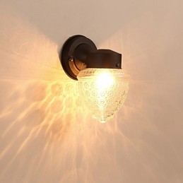 Moderne eigentijdse zwarte oxide afwerkingsfunctie voor mini-stijl sfeerverlichting wandlampen wandlamp