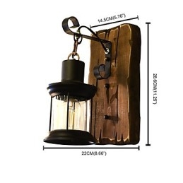 Rustieke Lodge Traditionele Klassieke Schilderij Kenmerk voor Downlight Wandlampen Wandlamp
