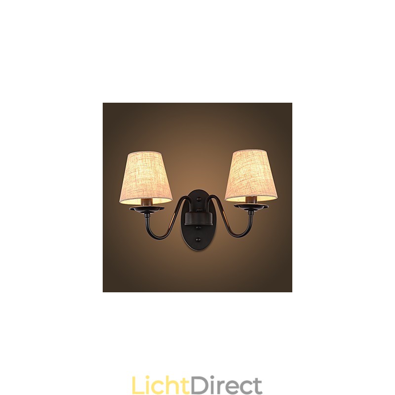 Rustieke Lodge Eenvoudige Vintage Schilderij Feature Ambient Light Wandlampen Wandlamp