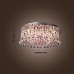 Luxe Kristallen Kroonluchter met 12 lampen Louis Design
