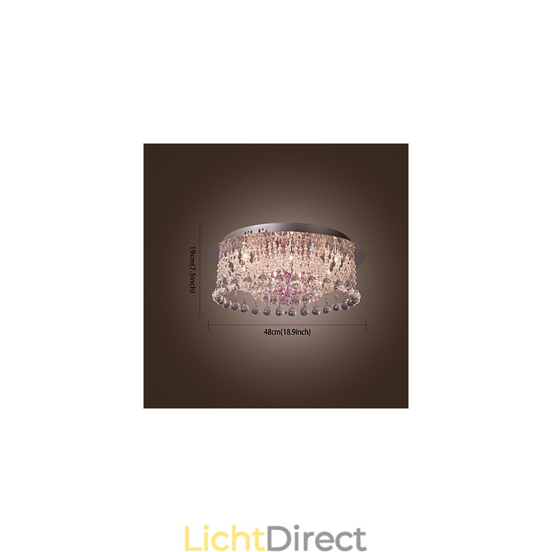 Luxe Kristallen Kroonluchter met 12 lampen Louis Design