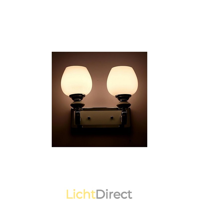 Moderne eigentijdse gegalvaniseerde kenmerkende uplight wandlampen wandlamp