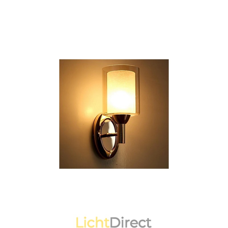 Moderne eigentijdse gegalvaniseerde kenmerkende uplight wandlampen wandlamp