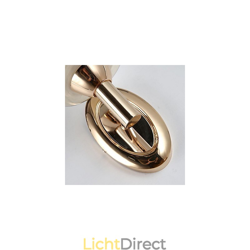 Moderne eigentijdse gegalvaniseerde kenmerkende uplight wandlampen wandlamp