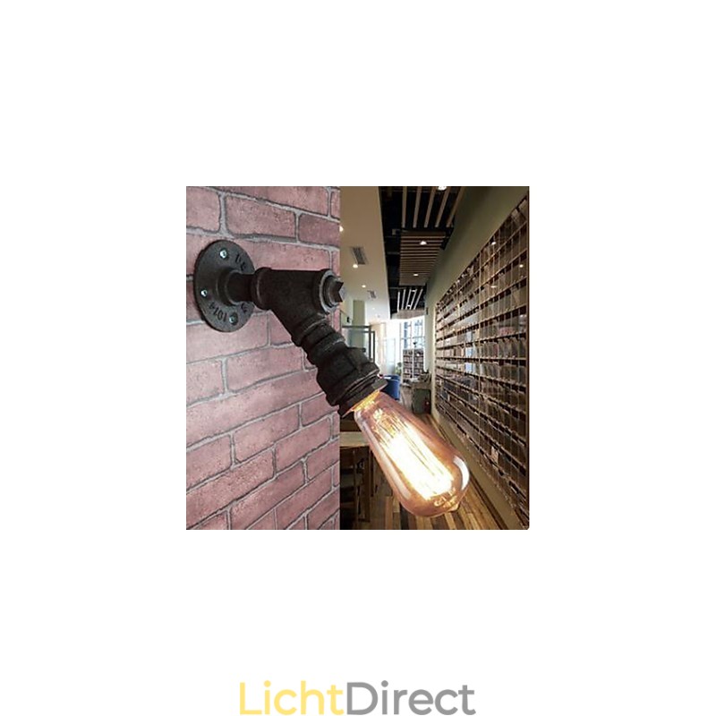 Rustieke Lodge Schilderij Kenmerk voor Arc Ambient Light Wandlampen Wandlamp