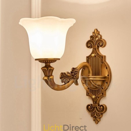 Enkelvoudige lamp Traditionele klassieke woonkamer Eetkamer Slaapkamer Metalen luxe binnenwandlampen Enkelvoudige lamp Traditionele klassieke woonkamer Eetkamer Slaapkamer Metalen luxe binnenwandlampen