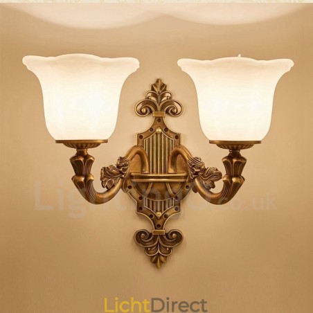 2 Lichte Traditionele Klassieke Woonkamer Eetkamer Slaapkamer Metalen Luxe Binnen Wandlampen 2 Lichte Traditionele Klassieke Woonkamer Eetkamer Slaapkamer Metalen Luxe Binnen Wandlampen