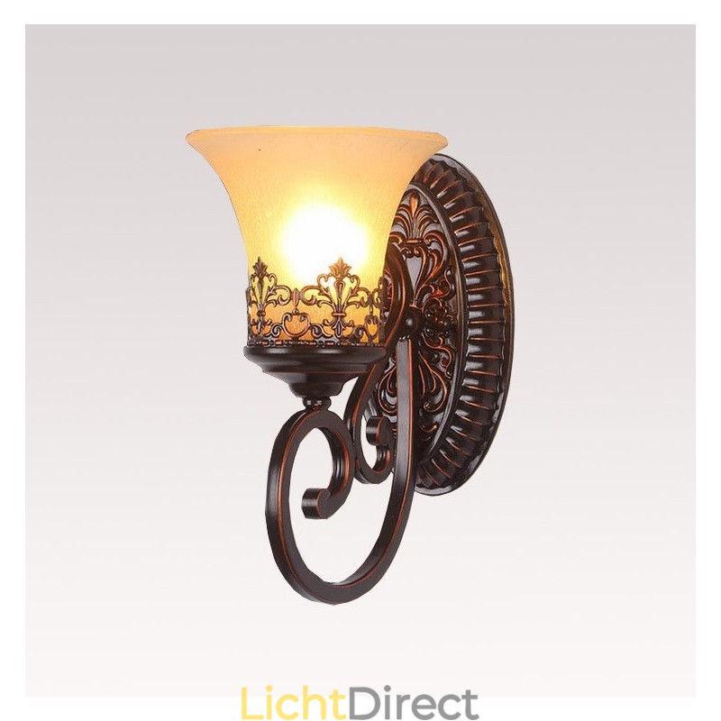 Enkele lamp Rustieke Lodge Woonkamer Eetkamer Slaapkamer Metalen Binnen Wandlampen