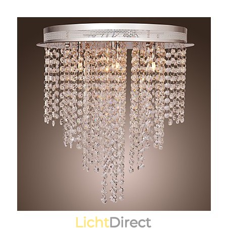 Moderne eigentijdse kristallen mini-stijl gegalvaniseerde metalen inbouw Moderne eigentijdse kristallen mini-stijl gegalvaniseerde metalen inbouw