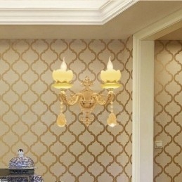 2 Lichte Traditionele Klassieke Woonkamer Eetkamer Slaapkamer Metalen Binnen Wandlampen