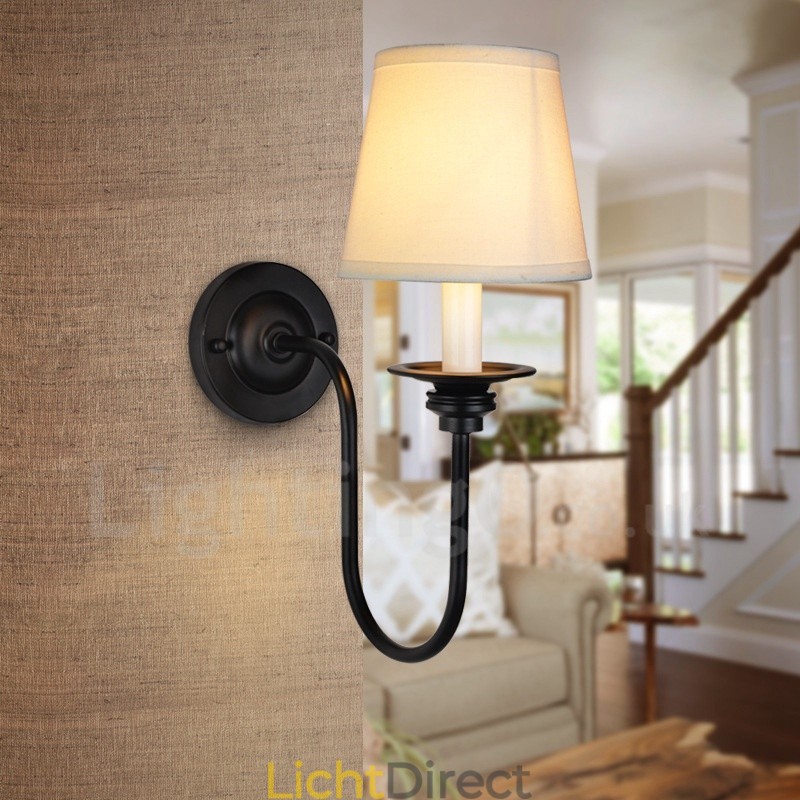 Enkele licht traditionele klassieke wandlampen voor binnen