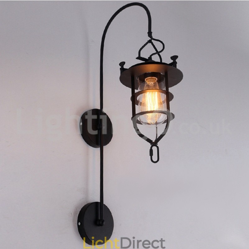 Retro Dock Wandlamp Zwarte Wharf Wandlampen Dock Wandlamp Restaurant Woonkamer Café Bar Kledingwinkel