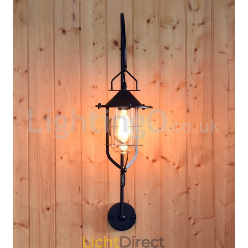 Retro Dock Wandlamp Zwarte Wharf Wandlampen Dock Wandlamp Restaurant Woonkamer Café Bar Kledingwinkel