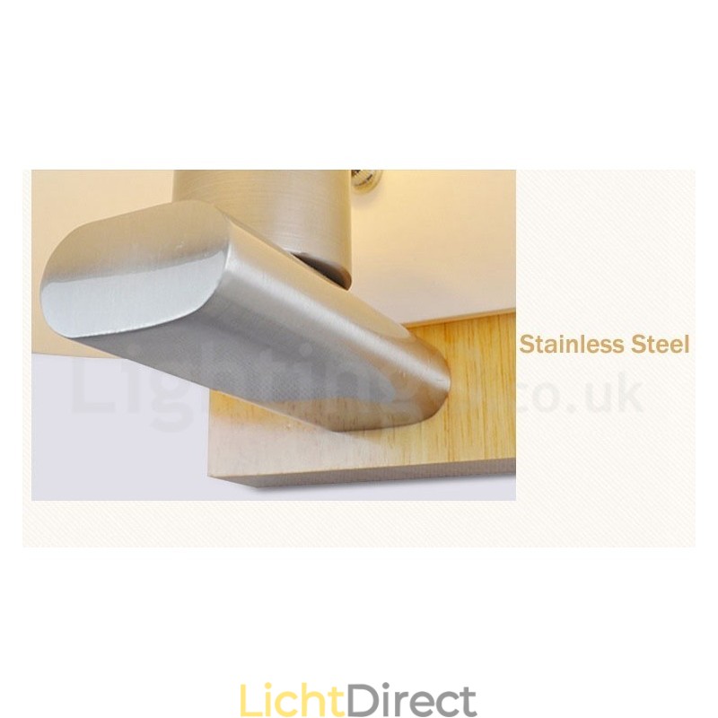 Moderne eigentijdse wandlampen van roestvrij staal met glazen kap voor gangpad, bar, café, slaapkamer, studeerkamer, loft, katrolwandlamp