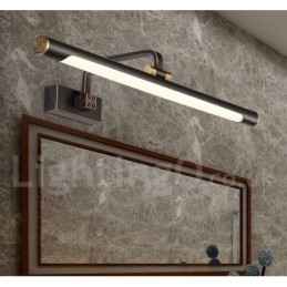 IPMirror Lamp Badkamerverlichting Zuivere Messing Wandlampen met Acryl Kap Make-up Verlichting