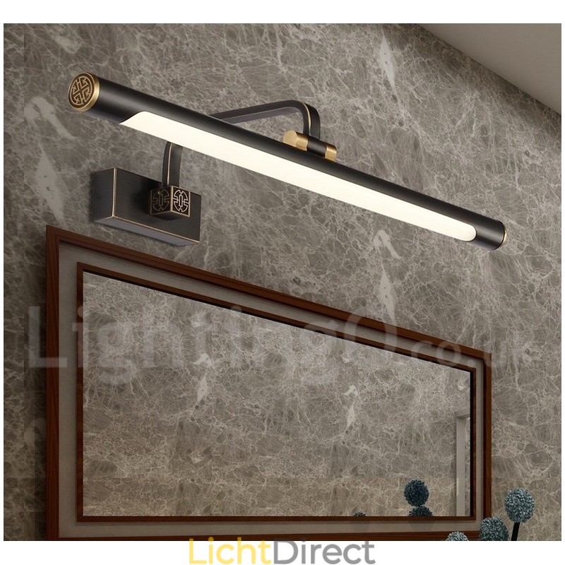 IPMirror Lamp Badkamerverlichting Zuivere Messing Wandlampen met Acryl Kap Make-up Verlichting