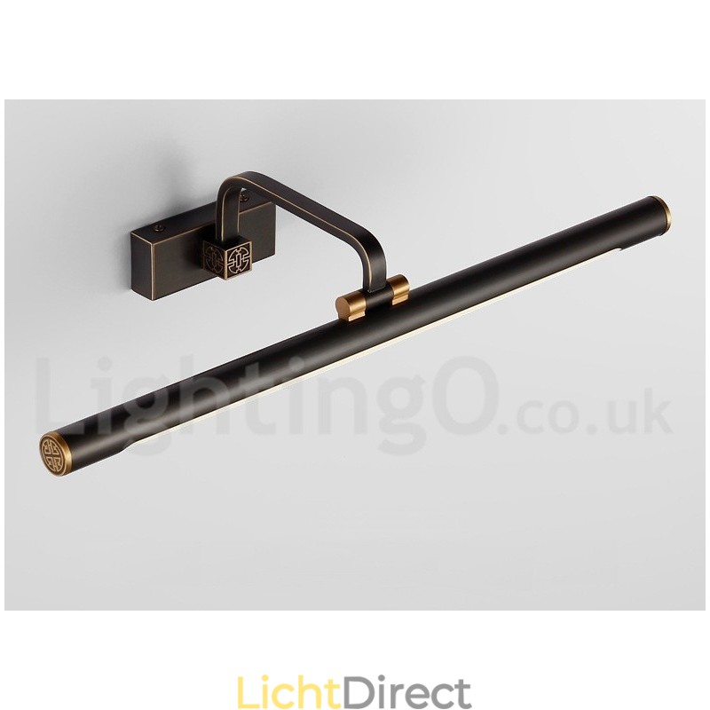 IPMirror Lamp Badkamerverlichting Zuivere Messing Wandlampen met Acryl Kap Make-up Verlichting