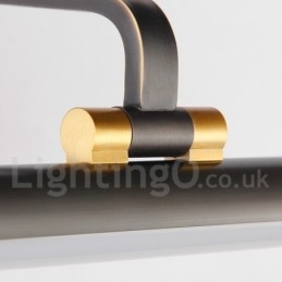 IPMirror Lamp Badkamerverlichting Zuivere Messing Wandlampen met Acryl Kap Make-up Verlichting
