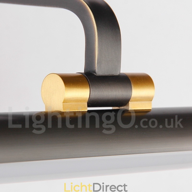 IPMirror Lamp Badkamerverlichting Zuivere Messing Wandlampen met Acryl Kap Make-up Verlichting