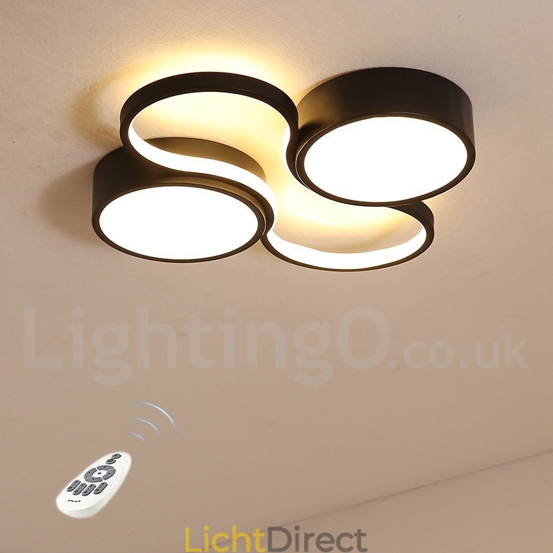 Dimbare moderne eigentijdse aluminium plafondlamp, inbouwlamp voor woonkamer/slaapkamer, kan ook als wandlamp worden gebruikt