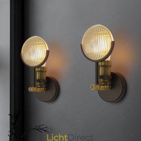 1 Licht Rustieke Retro Vintage Wandlamp met Glazen Kap Speciaal voor Hotel Kantoor Showroom Woonkamer Eetkamer 1 Licht Rustieke Retro Vintage Wandlamp met Glazen Kap Speciaal voor Hotel Kantoor Showroom Woonkamer Eetkamer