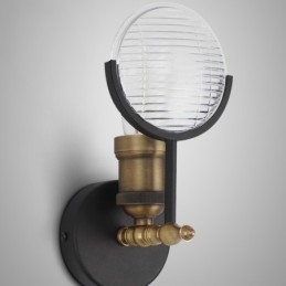 1 Licht Rustieke Retro Vintage Wandlamp met Glazen Kap Speciaal voor Hotel Kantoor Showroom Woonkamer Eetkamer