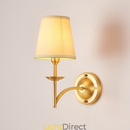 Puur messing luxe rustieke retro vintage 1-lichts kaarswandlamp met stoffen kap Speciaal voor hotel Slaapkamer Showroom Woonkamer Eetkamer Puur messing luxe rustieke retro vintage 1-lichts kaarswandlamp met stoffen kap Speciaal voor hotel Slaapkamer Showroom Woonkamer Eetkamer
