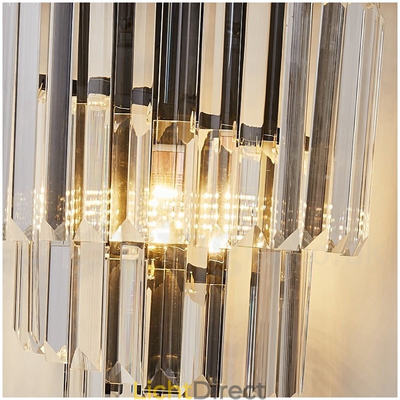 Moderne luxe K9 kristal wandlamp met kristallen kap