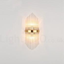 Moderne luxe K9 kristal wandlamp met kristallen kap