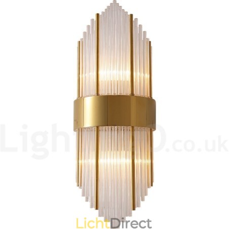 Moderne luxe K9 kristal wandlamp met kristallen kap Moderne luxe K9 kristal wandlamp met kristallen kap
