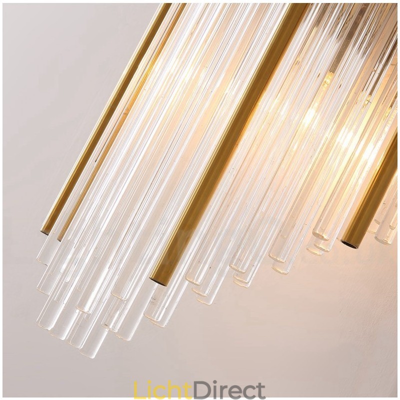 Moderne luxe K9 kristal wandlamp met kristallen kap