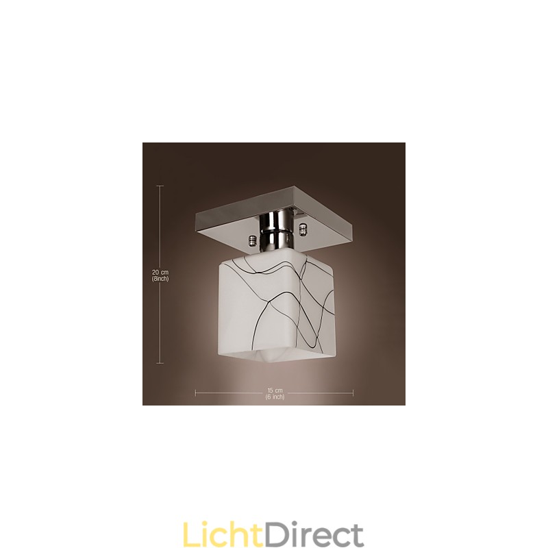 Moderne eigentijdse mini-stijl gegalvaniseerd metaal inbouw