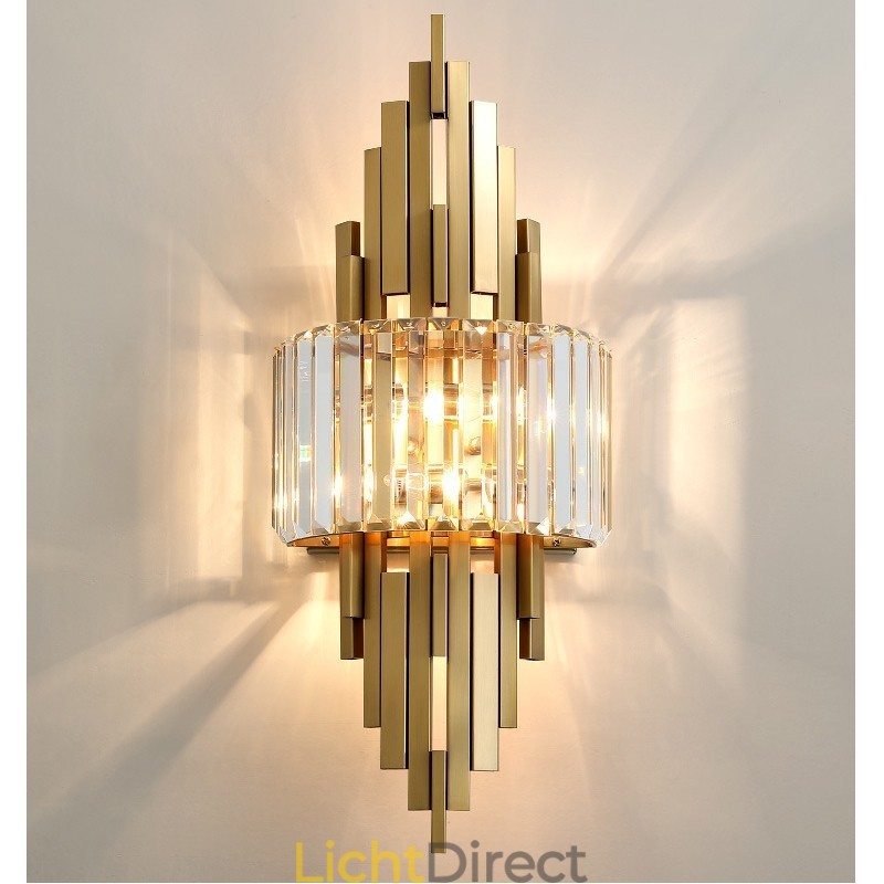 Postmoderne luxe kristallen wandlamp Woonkamer TV-achtergrondmuur Slaapkamer nachtkastje wandlamp